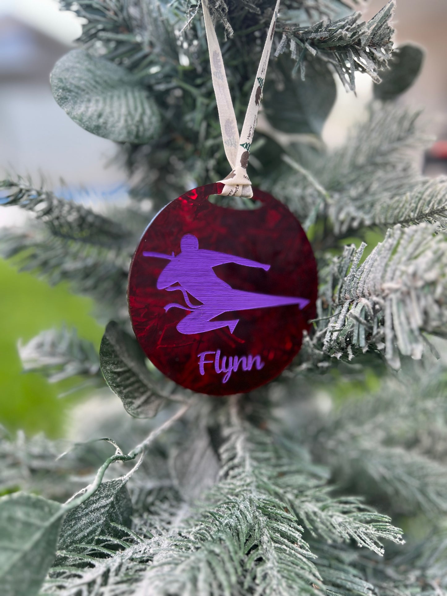 Ninja Parkour Christmas decoration