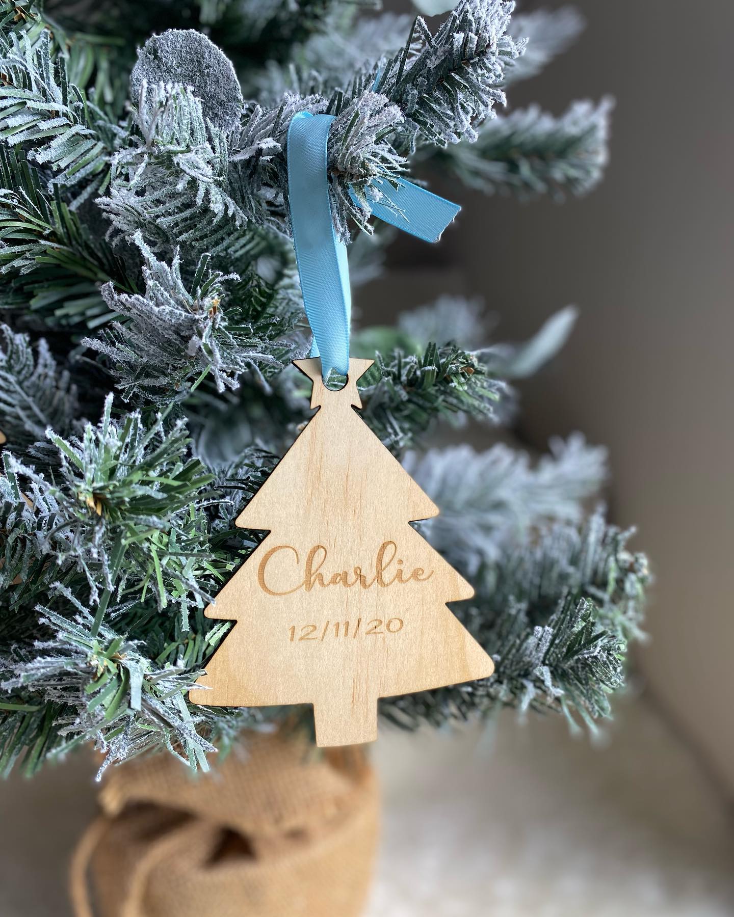 Christmas Tree Decoration- Personalized