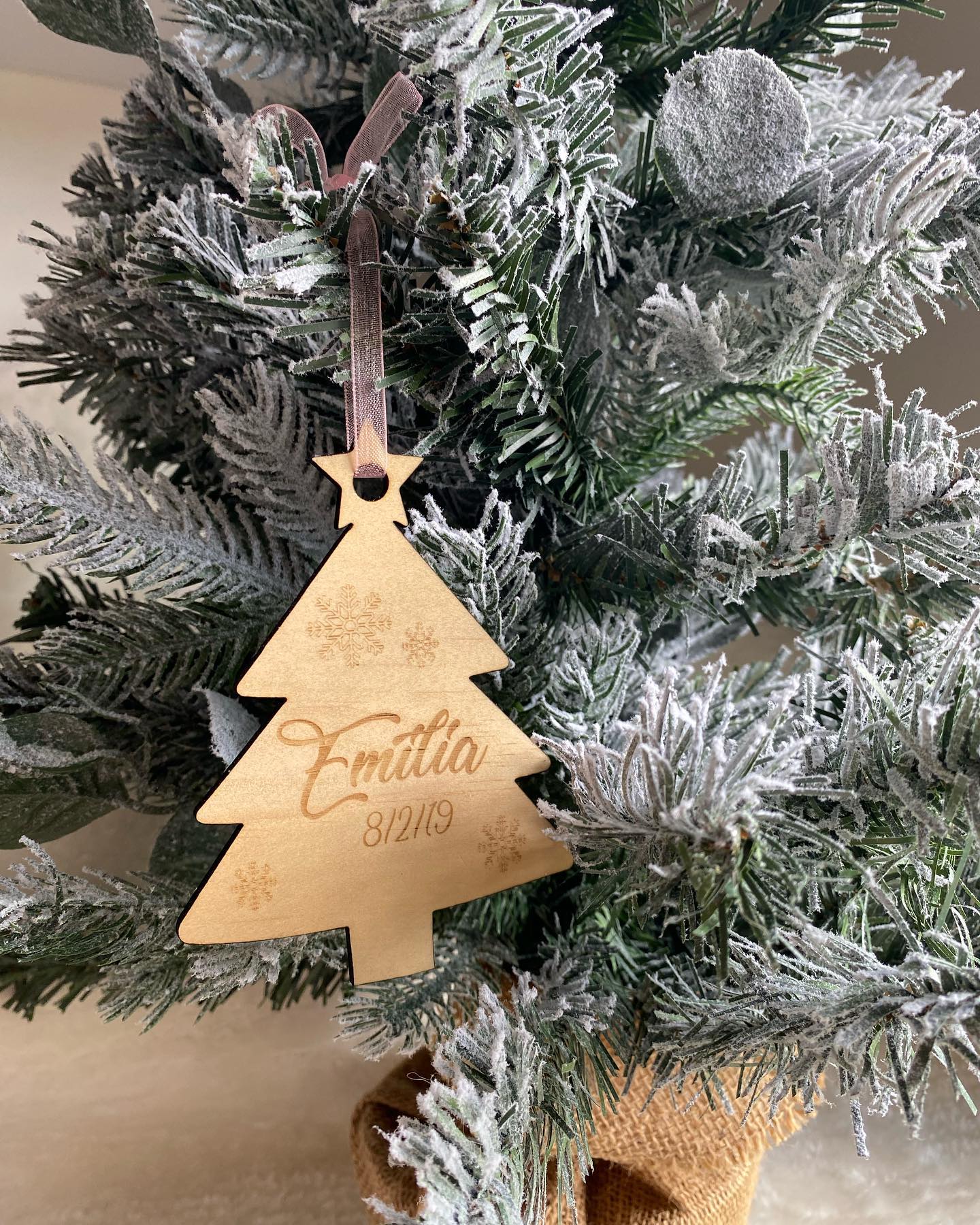 Christmas Tree Decoration- Personalized