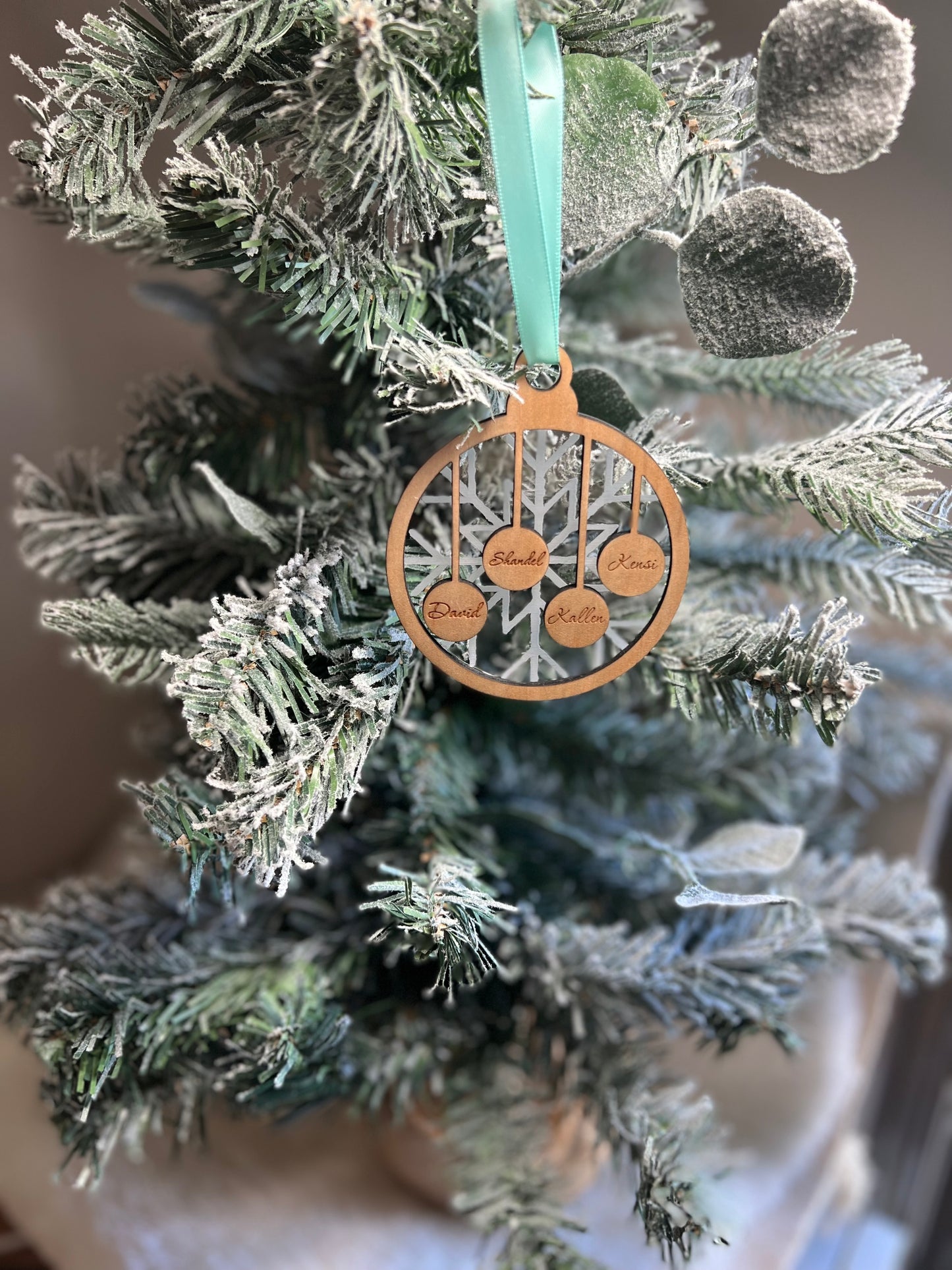 Family Christmas Bauble