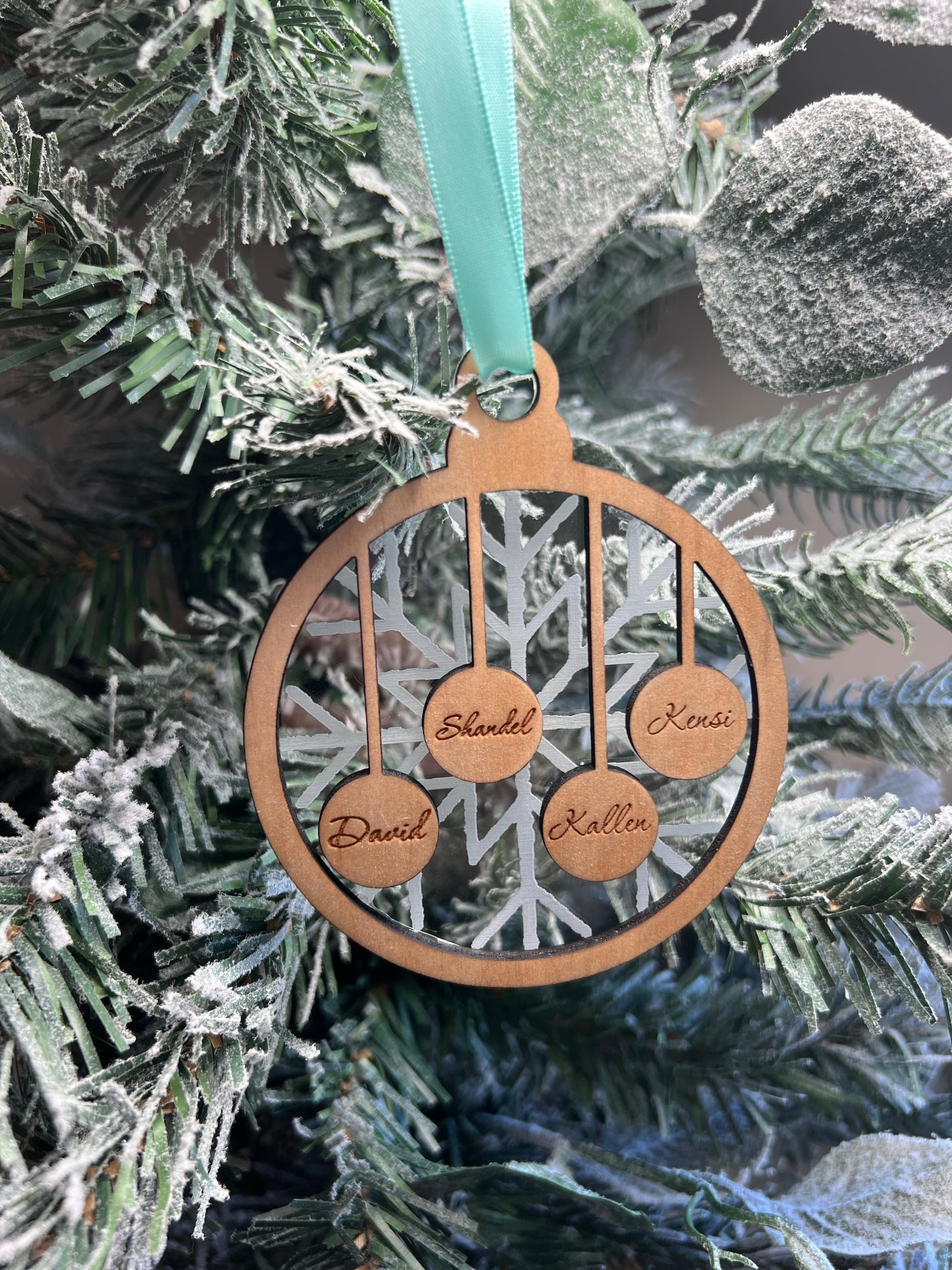 Family Christmas Bauble