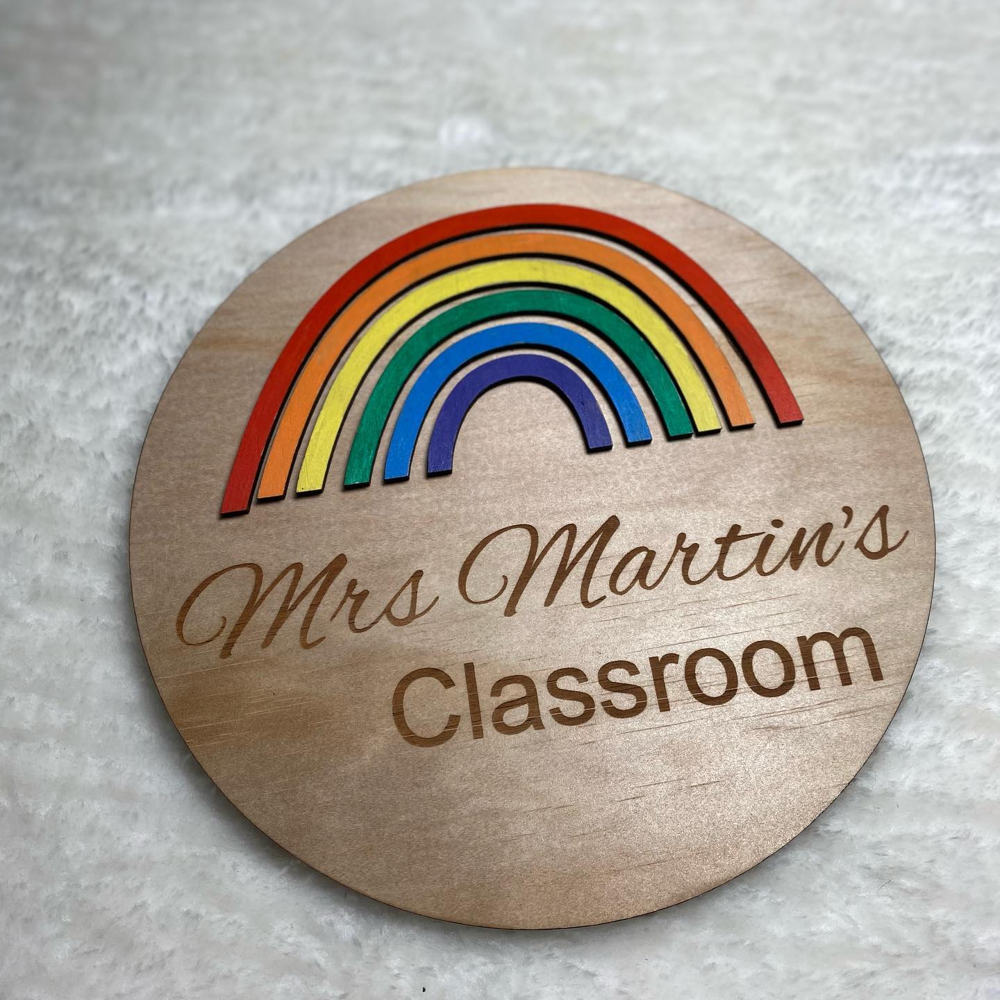 Teacher / Coach sign 20cm