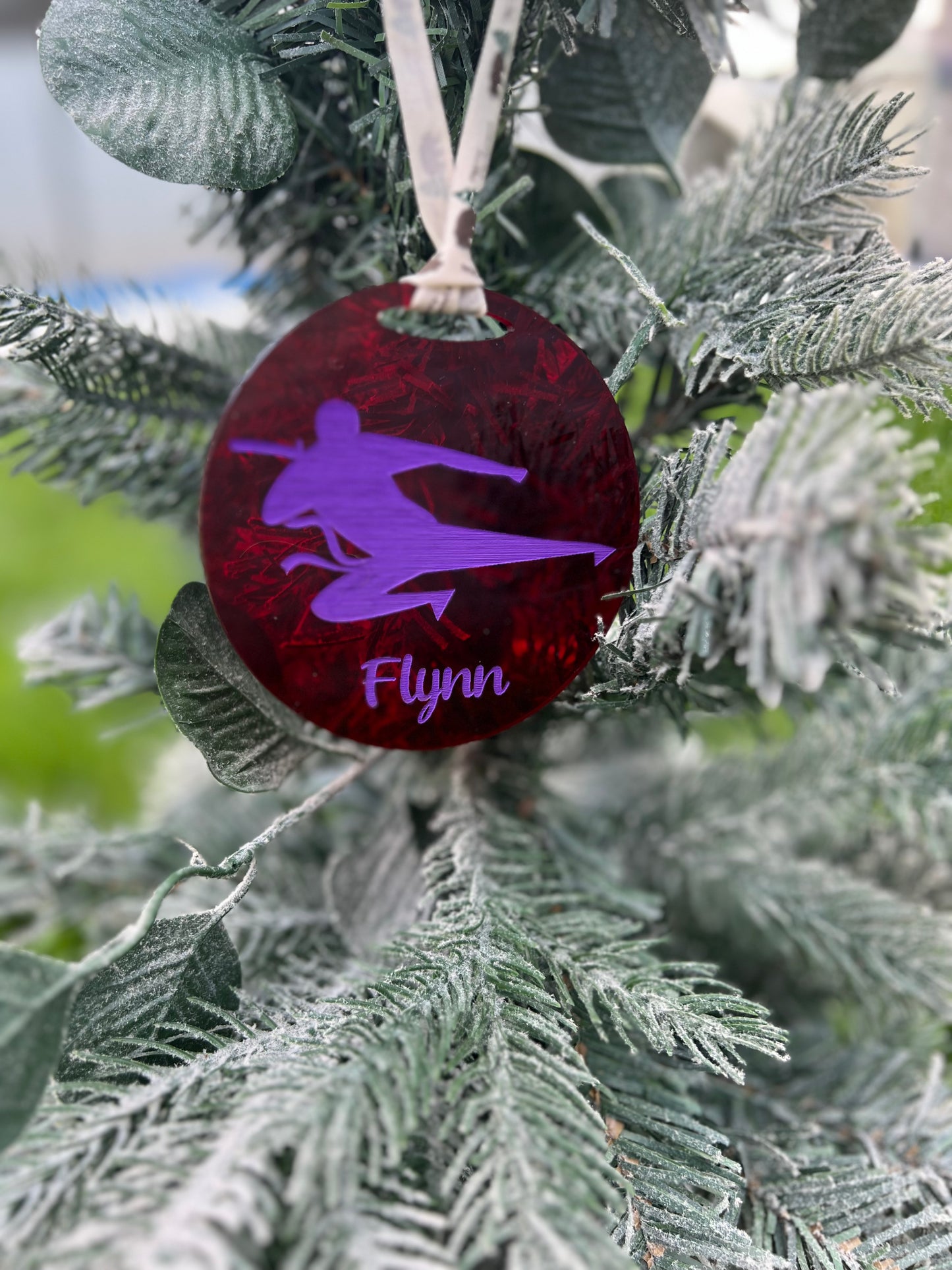 Ninja Parkour Christmas decoration