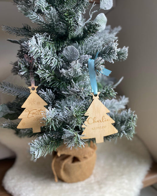 Christmas Tree Decoration- Personalized