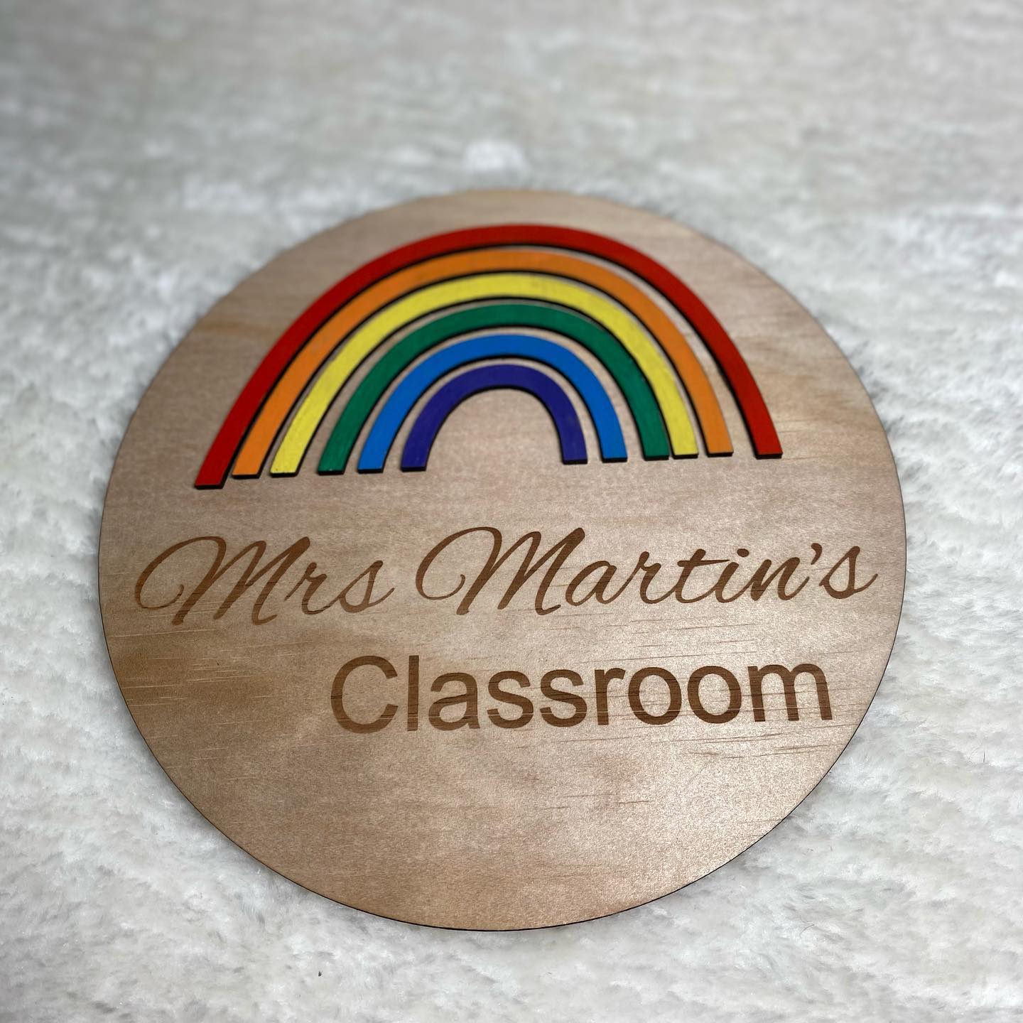 Teacher / Coach sign 20cm