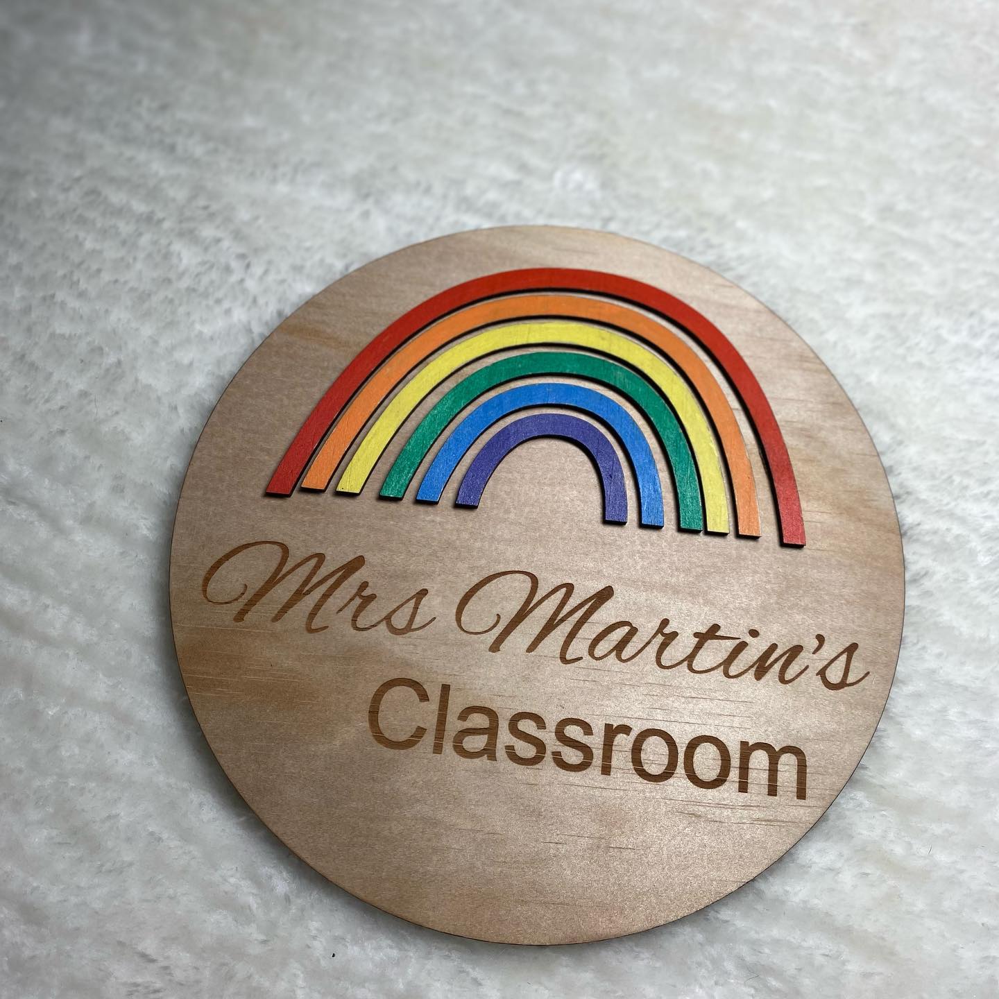 Teacher / Coach sign 20cm